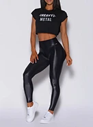 shiny leggings